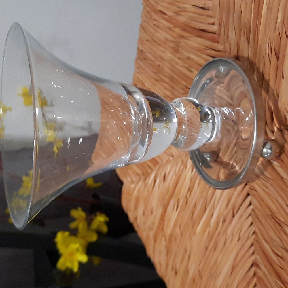Astoria Footed Glass Vase